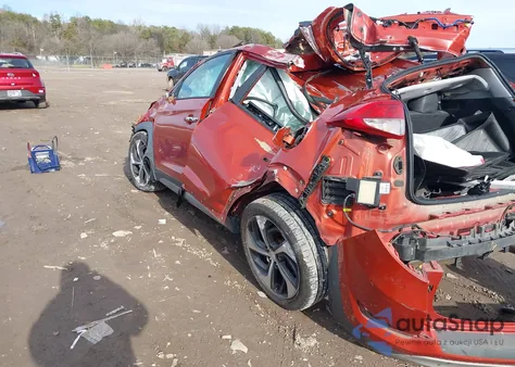 2017 Hyundai Tucson Limited из США, поврежденный, VIN KM8J3CA24HU307491